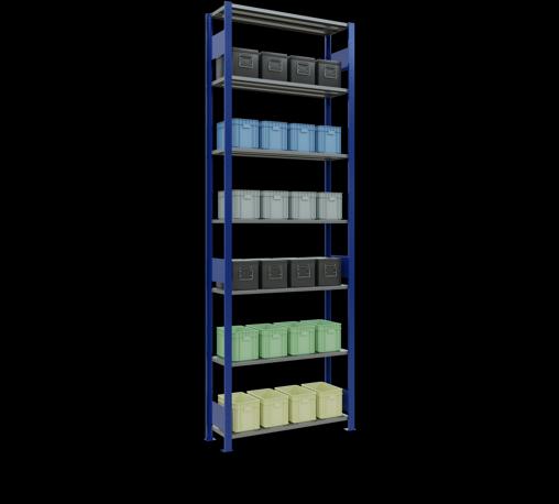 Image du produit Schulte Lagertechnik Elément départ MULTIplus150 avec traverse de longueur
