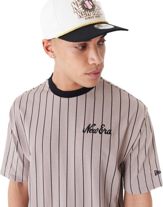 Immagine prodotto New Era Camicia oversize - PINSTRIPE marrone cenere - XL (XL)