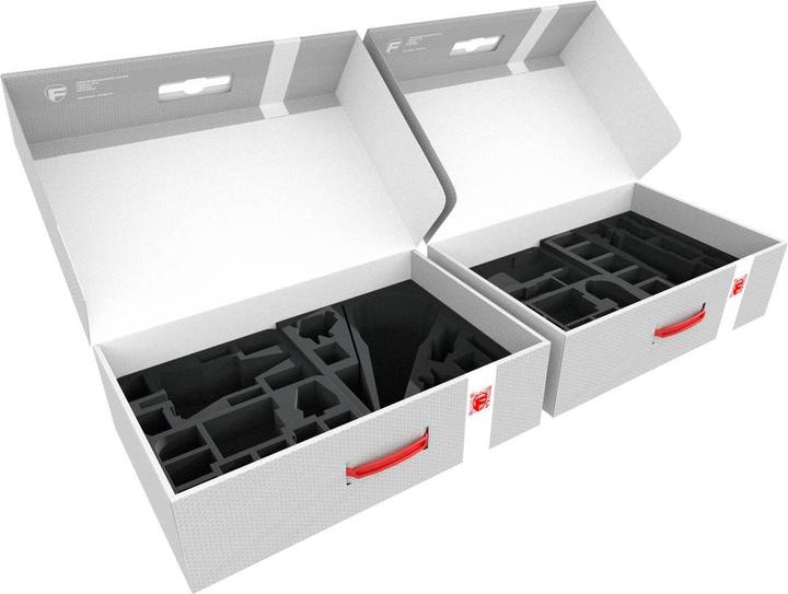 Produktbild Feldherr TRA07 - Transporter mit 2 XL Lagerboxen für Star Wars X-Wing Imperium und Rebellen (Schaumstoff)