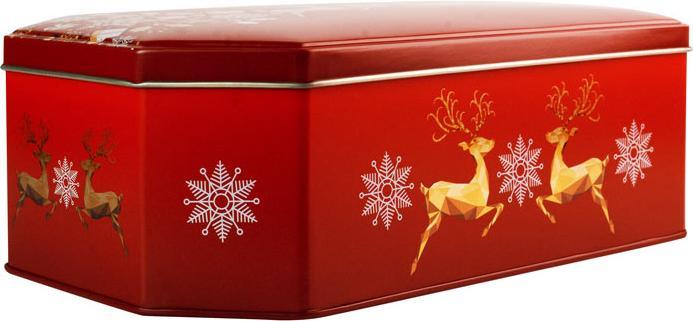 Immagine prodotto miniSchoggi Scatola di biscotti con alce di Natale, 238 x 147 x 75 mm