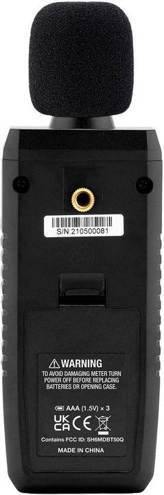 Image du produit Extech Sonomètre SL250W 30
