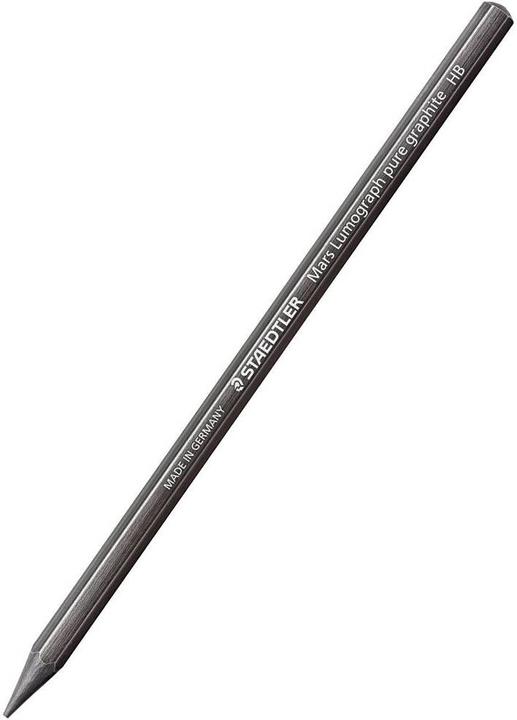 Immagine prodotto Staedtler Matite di grafite solida 100G Mars Lumograph in grafite pura (2 mm, 2B, 3B, 4B, 5B, 6B, 7B, 8B, 12 x)