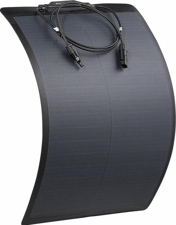 Ective Schindel Solarmodul Flexibel 12V 30W flexibles Solarpanel Schindeltechnik (30 W, 0.90 kg)