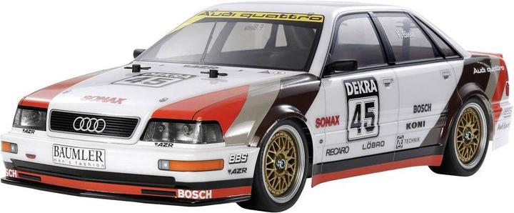 Produktbild Tamiya 1:10 RC Audi V8 Tourenwagen TT02 RTR Set