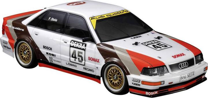 Produktbild Tamiya 1:10 RC Audi V8 Tourenwagen TT02 RTR Set