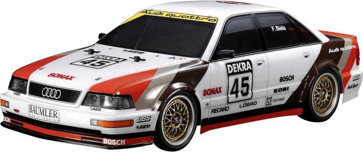 Produktbild Tamiya 1:10 RC Audi V8 Tourenwagen TT02 RTR Set