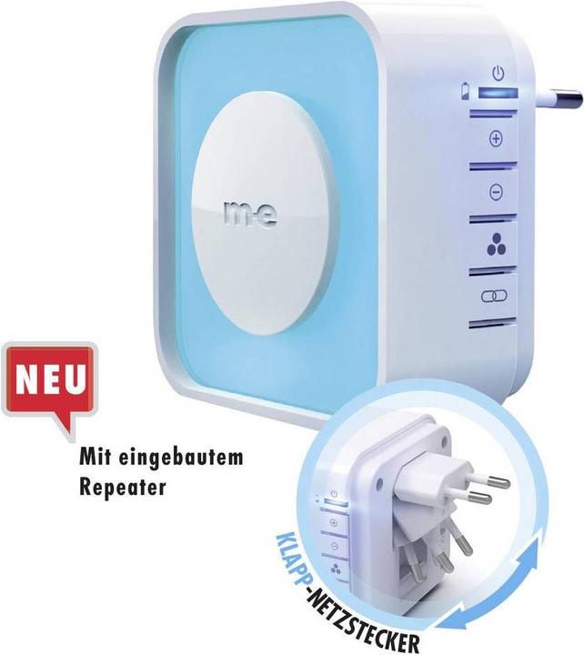 Produktbild Modern-Electronics Mobiler Empfänger für Funk-Türglocken mit Flip-Plug (Funk)