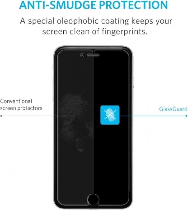 Produktbild Screenguard Apple iPhone 8 Panzerglas Schutzfolie Case Friendly Design (1 Stück, Apple iPhone 8)