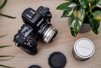 Actual product image Techart Adapter bagnetowy TZG-01 - Contax G / Nikon Z