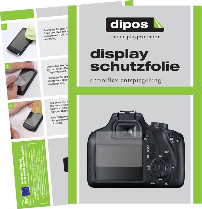 Produktbild Dipos Displayschutzfolie Antireflex (Displayschutz, Canon EOS 2000D)