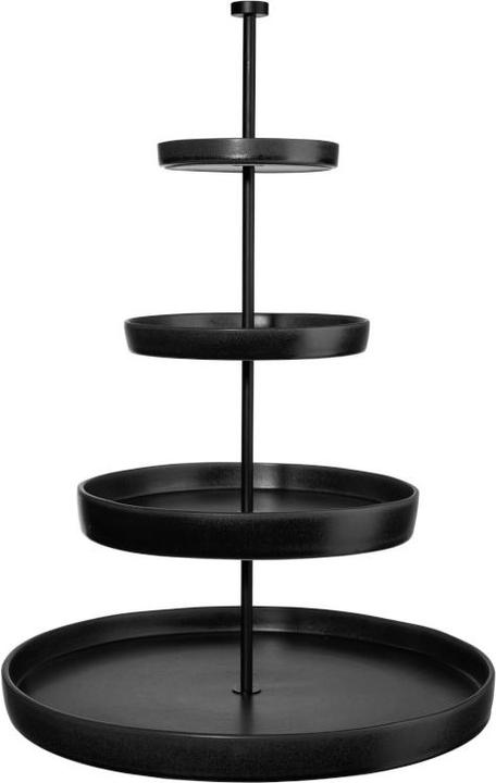 Actual product image ASA Selection Grande etagere black iron Ø 41/28/20/14.5 x H 61 cm