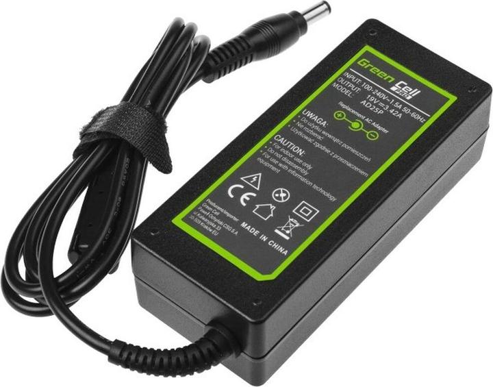 Produktbild GreenCell Green Cell do Toshiba 65W 19V (wtyk 5.5x2.5) (65 W)