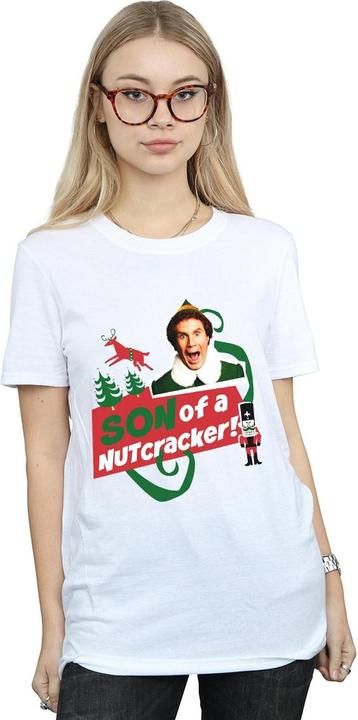 Image du produit Elf - T-shirt SON OF A NUTCRACKER BOYFRIEND FIT - Femme (M)