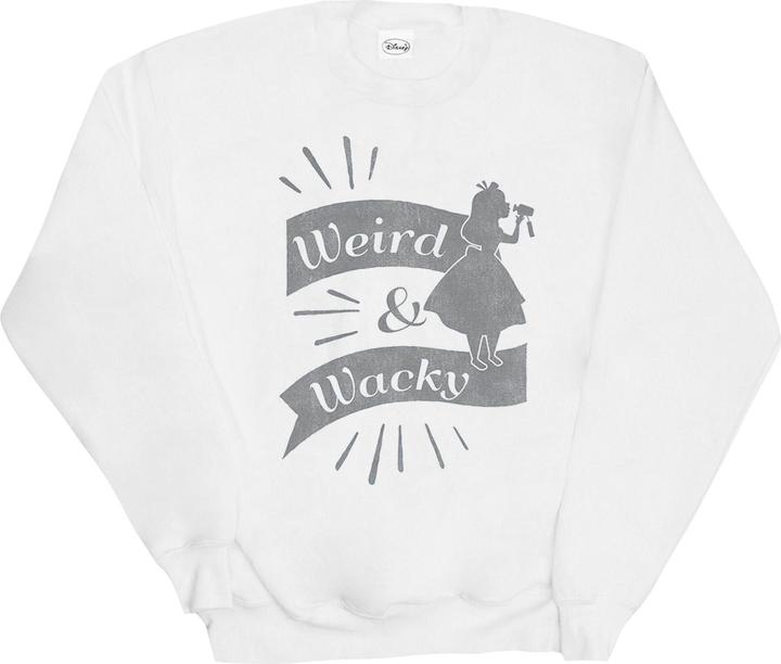 Actual product image Disney Girls Alice In Wonderland Weird And Wacky Sweatshirt (152, 158)