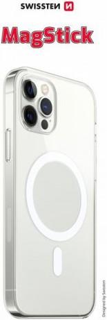 Actual product image Swissten Clear Jelly MagStick iPhone 11 Transparent Cover (Apple iPhone 11)