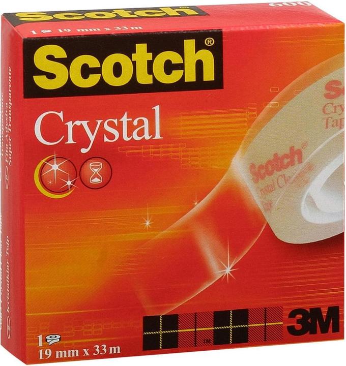 Scotch Cristal 19mm x 3crystal clair (19 mm)