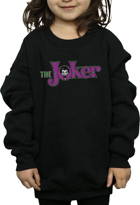 Immagine prodotto The Joker Crackle Logo Felpa Ragazze (140, 146)