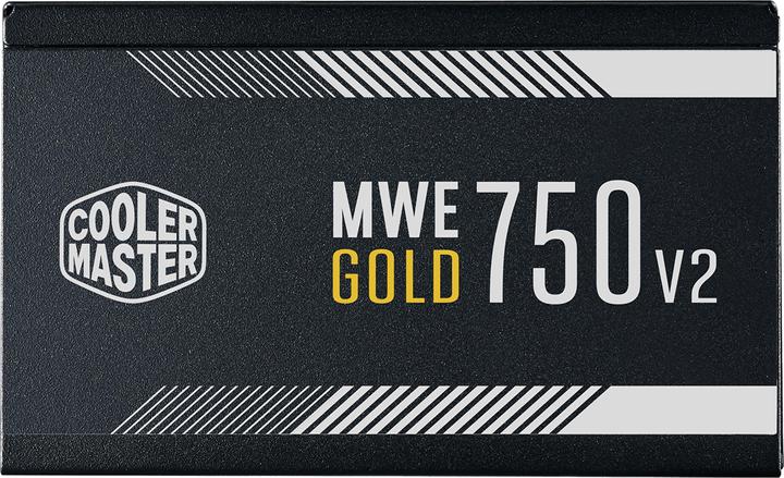 Image du produit Cooler Master MWE 750W 80+ Gold V2 Alimentation 24 broches ATX ATX noir (750 W)