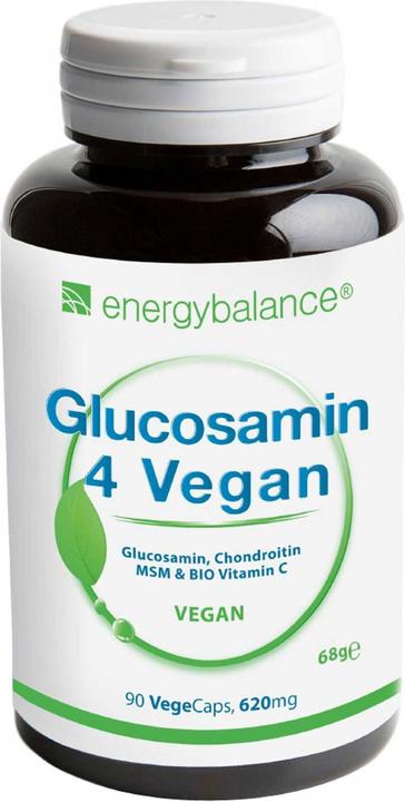 Produktbild Energybalance Glucosamin 4 Vegan (90 Stück, Kapseln, 68 g)