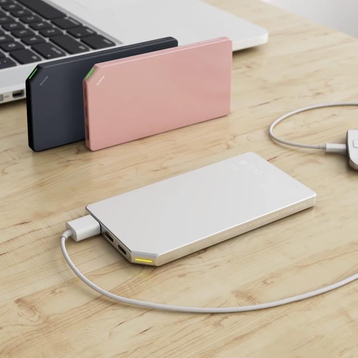 Actual product image Allocacoc PowerBank Thin Aluminum 5000mAh Pink (5000 mAh)