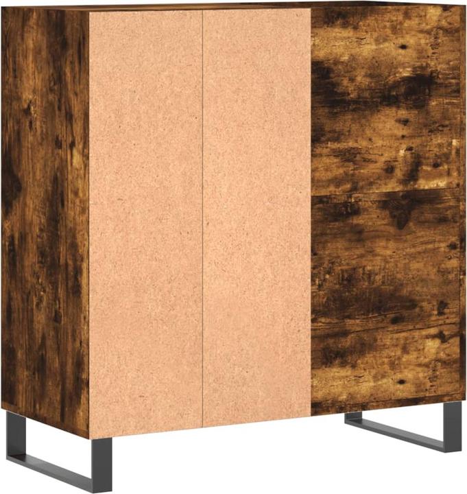 Produktbild VidaXL Plattenschrank Räuchereiche 84,5x38x89 cm Holzwerkstoff
