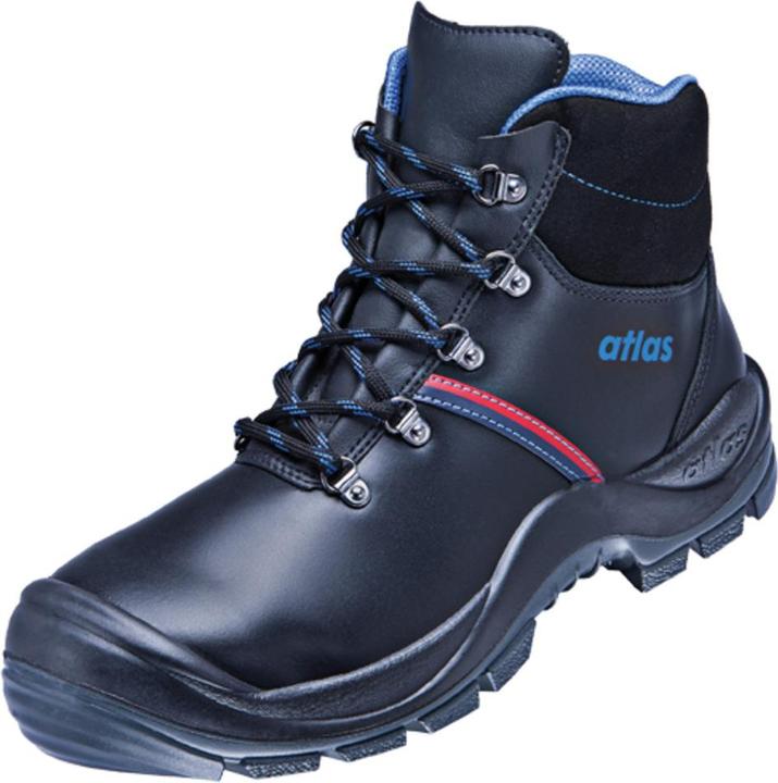 Actual product image Atlas Men's S3 safety shoes "ANATOMIC BAU 500" black size 42 (S3, 42)