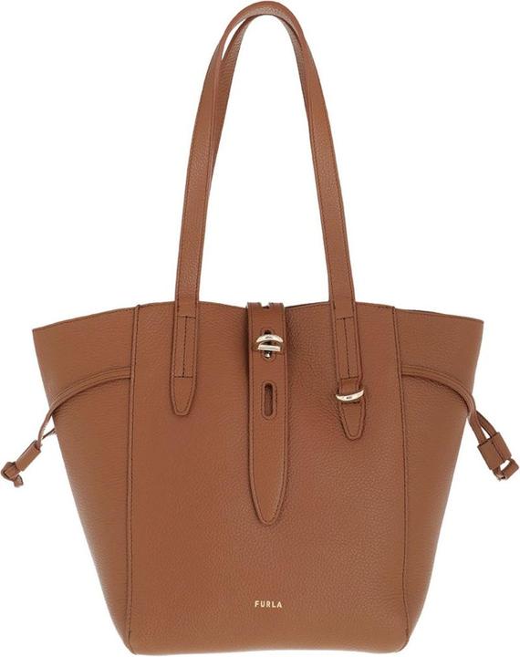 Furla Net Ladies Shopper Leather - Cognac