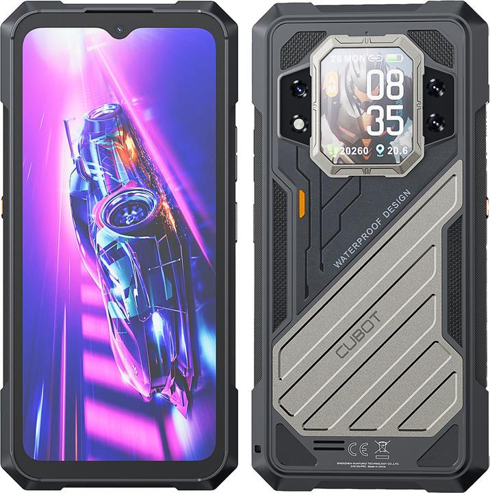 Produktbild Cubot KINGKONG X 512GB 5G (512 GB, Schwarz, 6.58", Hybrid Dual SIM, 100 Mpx, 5G)
