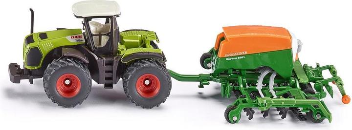 Immagine prodotto Siku Trattore Claas con seminatrice