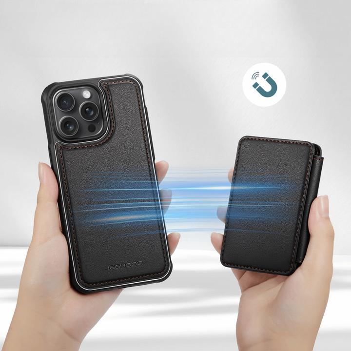 Produktbild Cover-Discount iPhone 16 Pro - 2-in-1 Backcover mit Kreditkarten-Etui (Apple iPhone 16 Pro)