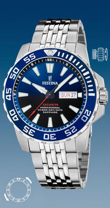 Immagine prodotto Festina Gli Originali (Orologio sub, 45 mm)