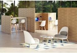 Image du produit Paperflow Cloison acoustique en bois, (L)795 x (H)1.800 mm