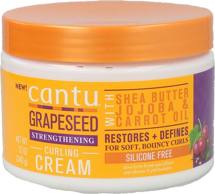 Produktbild Cantu GRAPESEED STRENGTHENING curling cream 340 gr