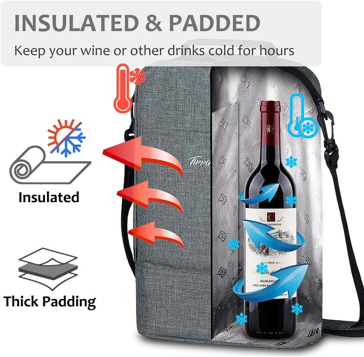 Produktbild Kato Tirrinia Kühltasche für 2 Flaschen (7.25 l)