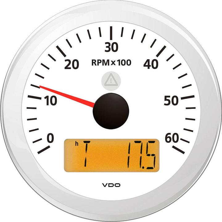 Produktbild Vdo Drehzahlmesser 85 mm weiss