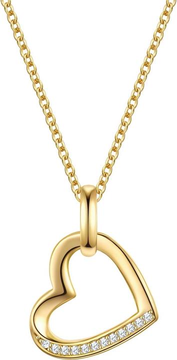 Rafaela Donata Damen Kette Herz Sterling Silber - 35746 (Sterling Silber)