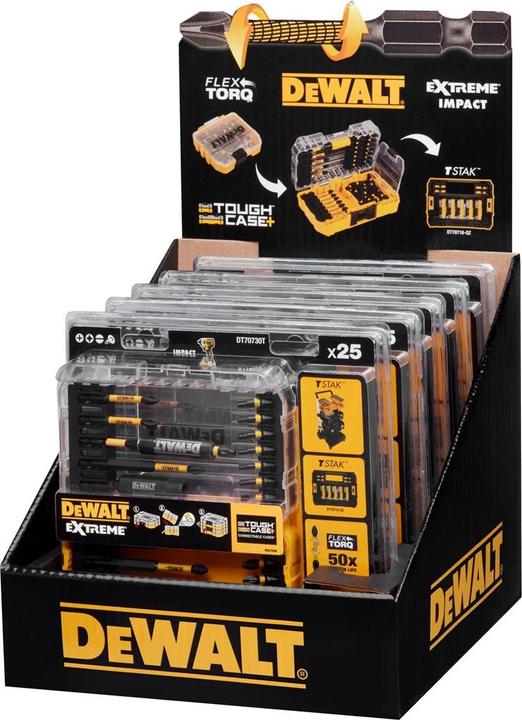 Actual product image DeWalt DT70730T-QZ Bit set 25 pcs.