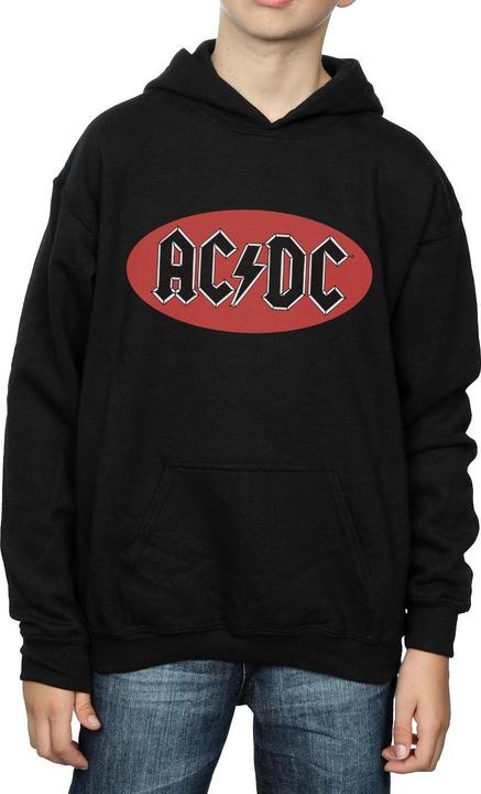 Actual product image AC/DC Boys Red Circle Logo Hoodie (128)