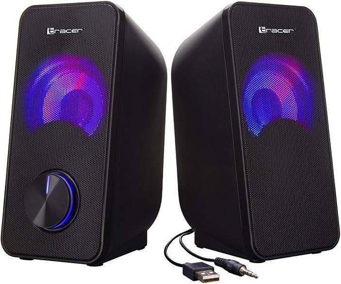Immagine prodotto Tracer TRAGLO46366 Altoparlanti 2.0 Loop RGB USB