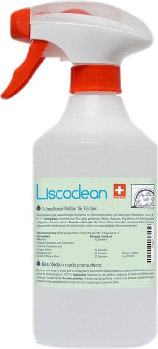 Liscoclean Flächendesinfektion mit Sprühkopf liq (500 ml)