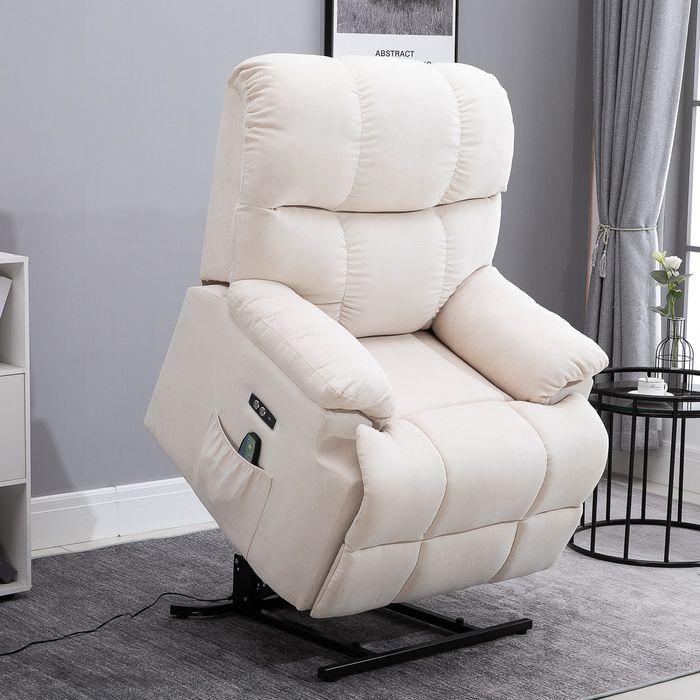 Actual product image Swisshandel24 Massagesessel mit Aufstehhilfe, Wärme, verstellbar, USB