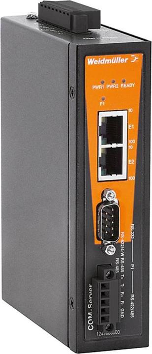 Produktbild Weidmüller Media Konverter 2xRJ45 1xRS-232/485 1285830000