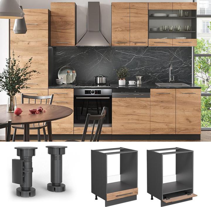 Image du produit Vicco Herdumbauschrank Fame-Line (60 x 82 x 60 cm)