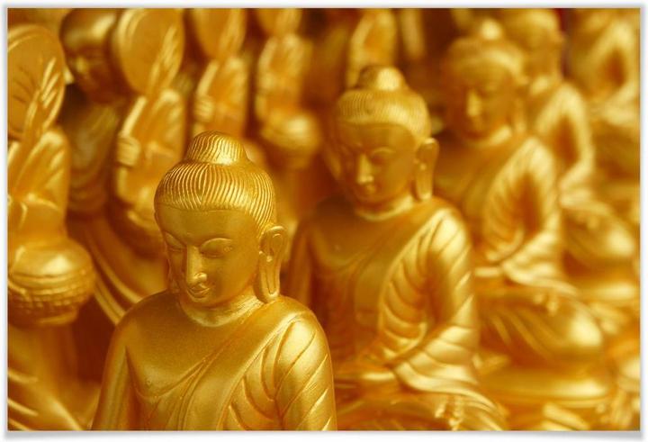 Image du produit Trenddeko Bouddha d'or (60 x 40 cm)