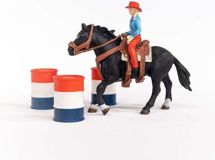 Produktbild Schleich Barrel Racing mit Cowgirl