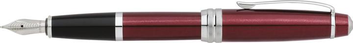 Actual product image Cross BAILEY fountain pen (Red, Black, Silver, 1 x)
