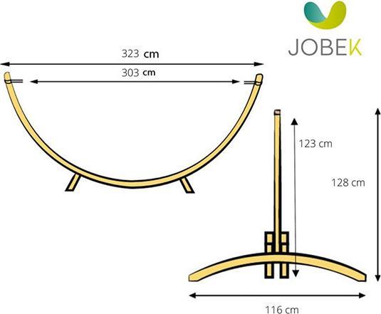 Produktbild Jobek Set Eskapade Hängematten Set