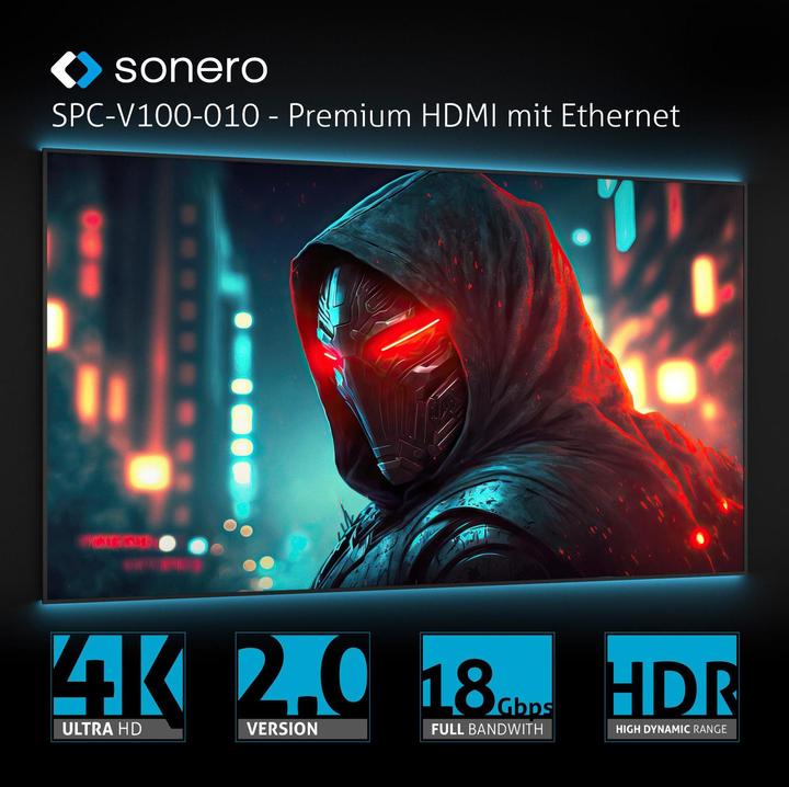 Immagine prodotto Sonero USB C – HDMI (2 m, HDMI, USB tipo C)