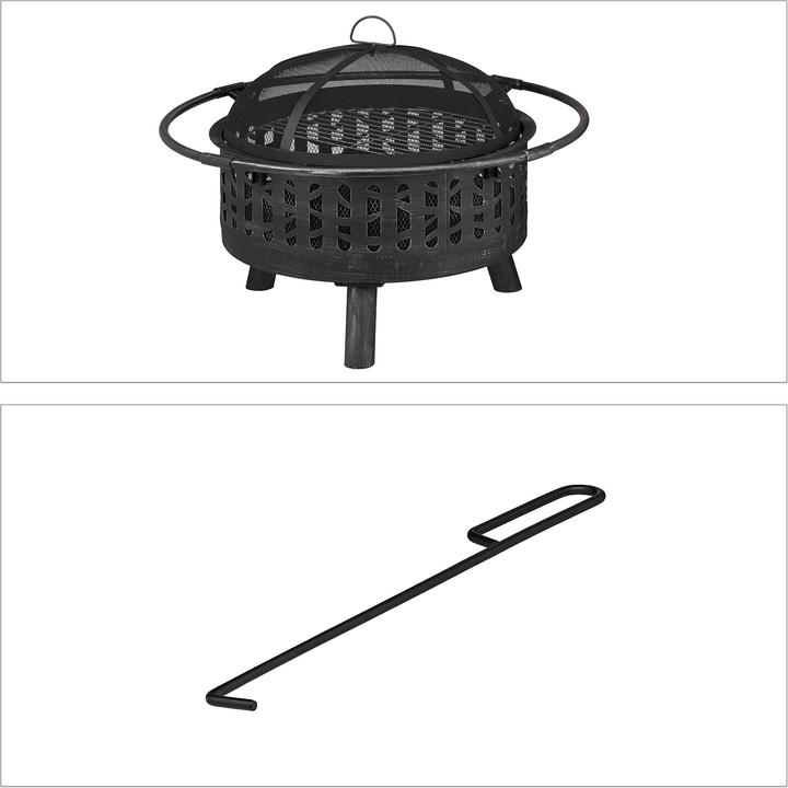Immagine prodotto Relaxdays Braciere da-esterno (75 cm)