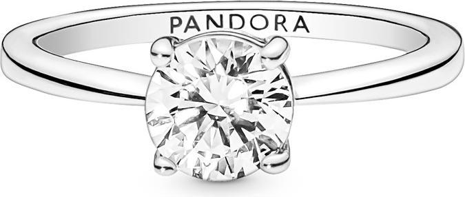 Produktbild Pandora Ring Funkelnde Solitär (54, 925 Silber)